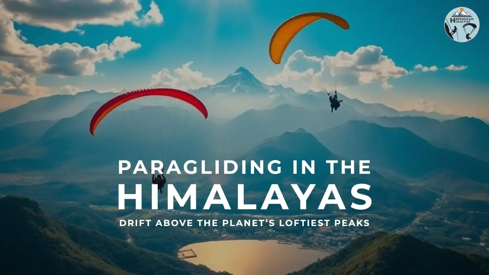 Paragliding in Himalayas